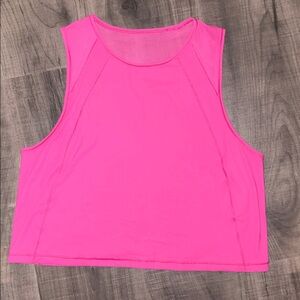 Pink Lululemon Tank